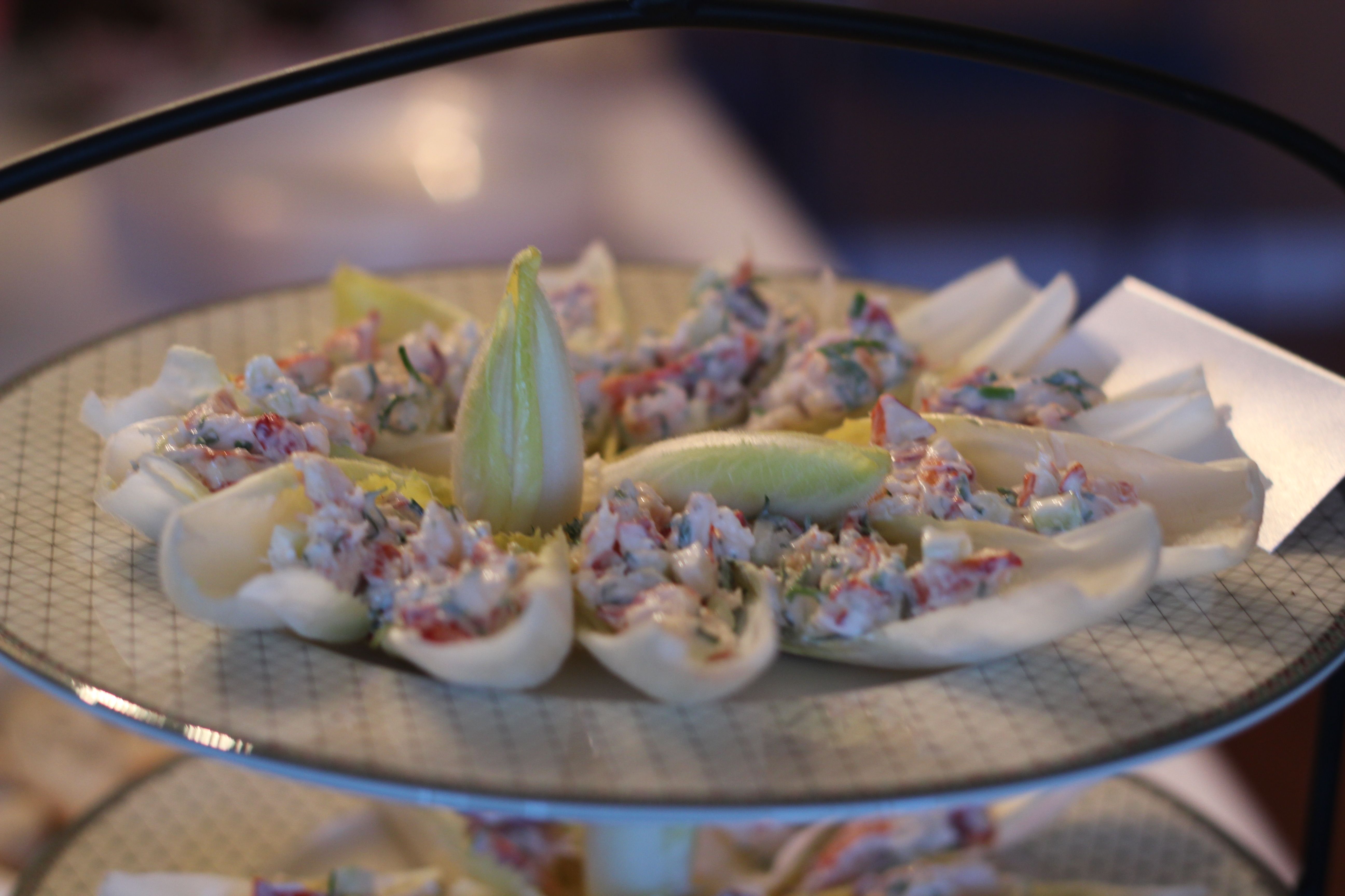 Lobster Salad on Endive Growing Up Savvy