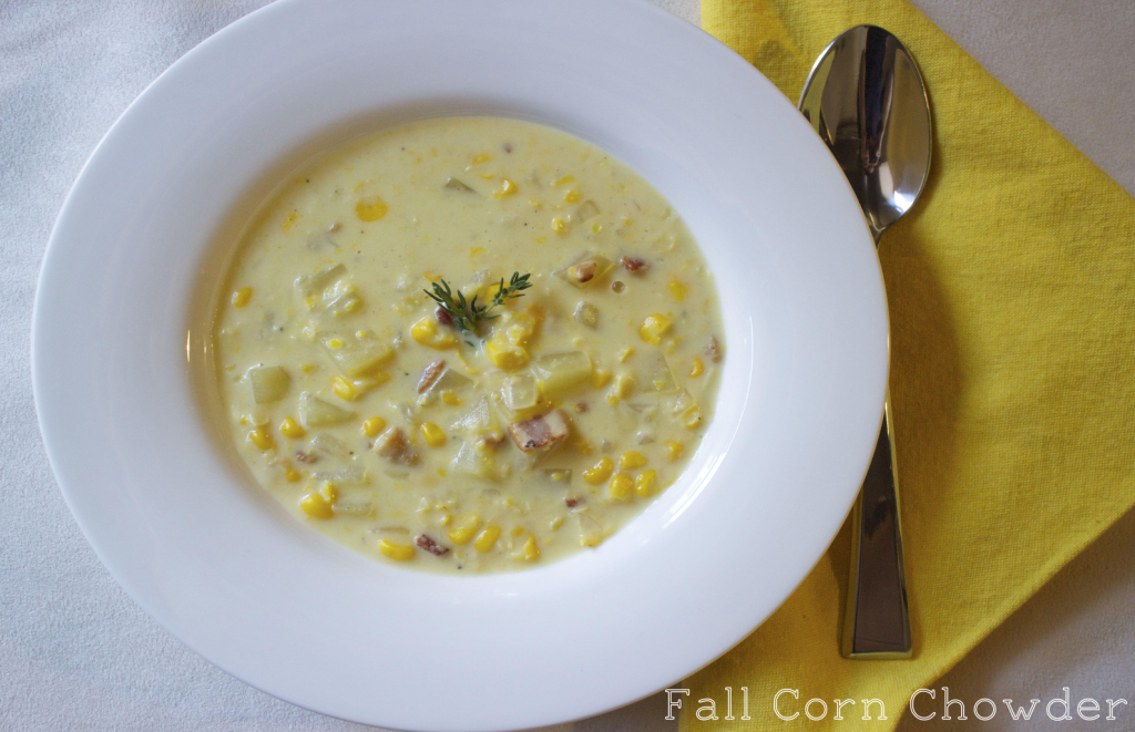 Fall Corn Chowder – Growing Up Savvy